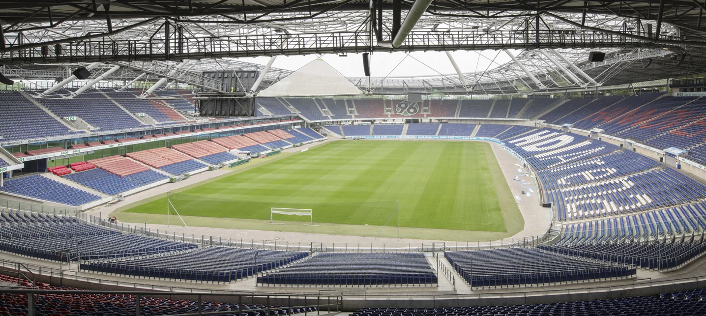 Zutrittsorganisation blueSmart Referenz HDI-Arena Stadion